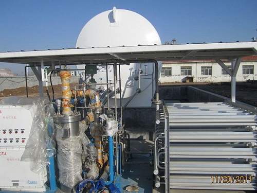 LNG filling station