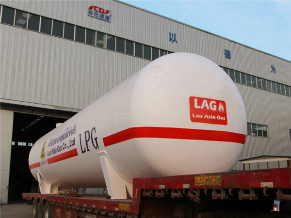 LPG storage tank