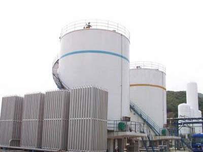 Large Cryogenic Liquid Flat Bottom Storage Tank