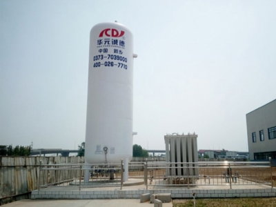50m3 Stainless Steel Cryogenic Liquid Tank Vertical CO2 Tank