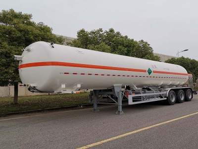 Liquid Oxygen Nitrogen Argon Semi Trailer