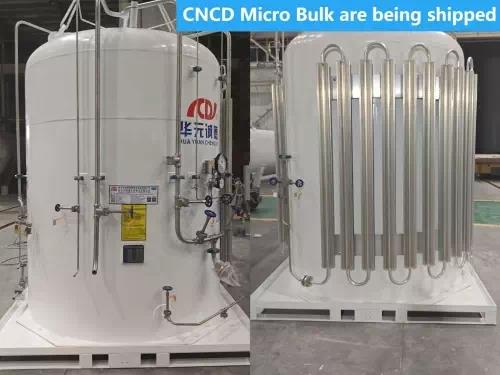 Micro Bulk is being shipped