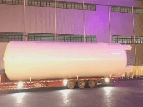 Today, 100 cubic meters of cryogenic liquid storage tanks were shipped to Yunnan Province, China